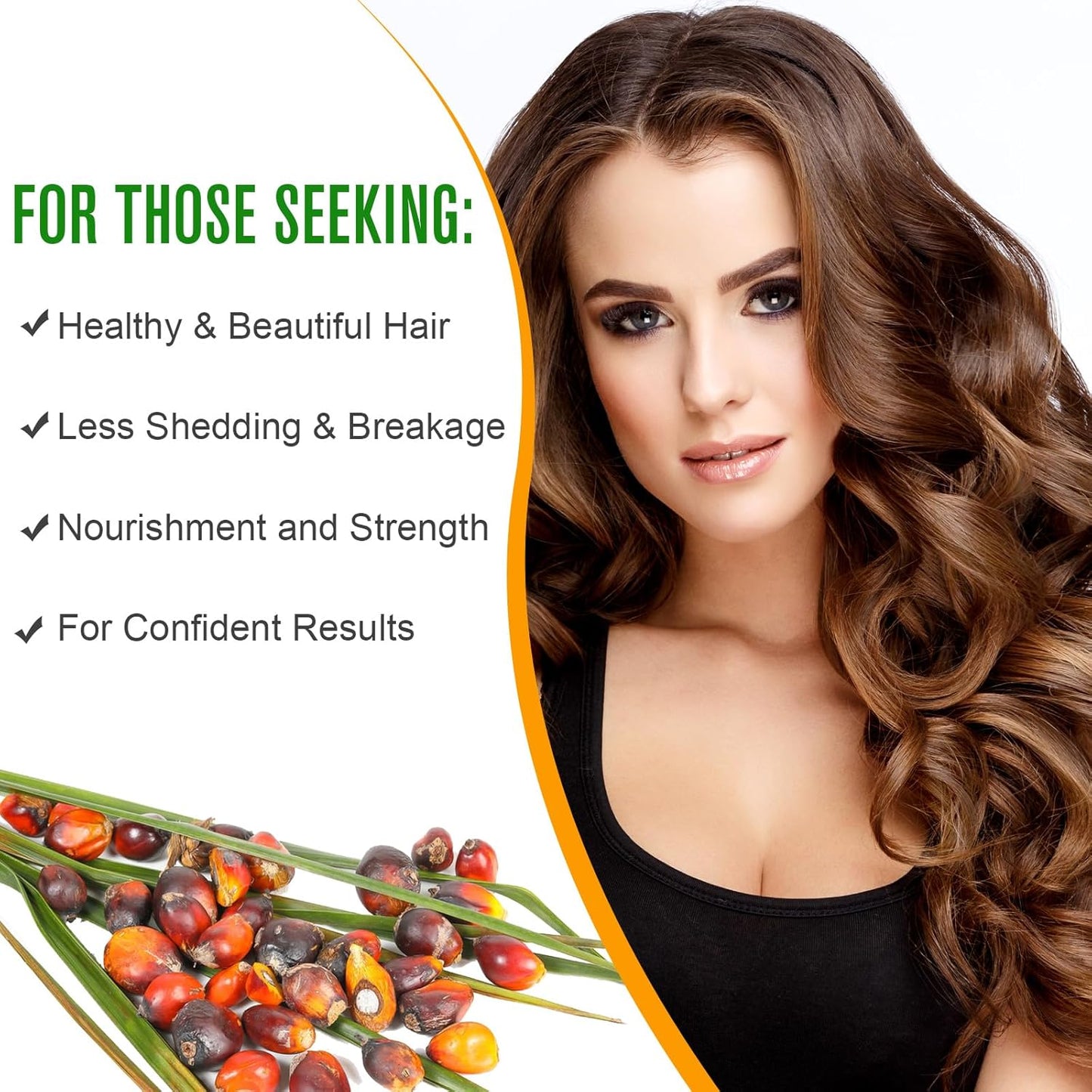 Batana Hair Oil 100% Pure & Natural – Deep Moisture for Dry, Damaged Hair, Scalp & Skin | Nourishing Hair Treatment for Stronger, Softer, Shinier Hair | 60ml (2.02 fl. oz.)